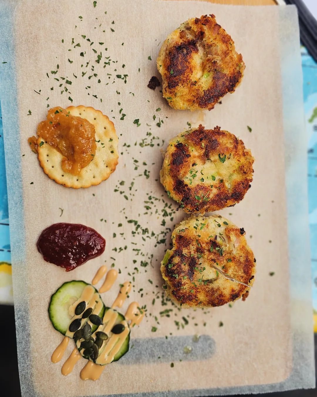 Signature Bacon and Cheese Potato Cakes